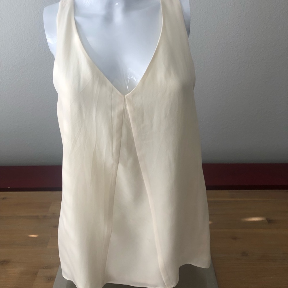 Kelly Wearstler - Cream Racerback Tank - Medium